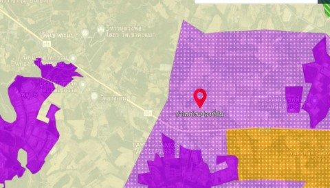 ขาย ที่ดิน ME333 ผัง EEC สีม่วงลาย หน้ากว้าง 400 m. บ่อวิน ศรีราชา ชลบุรี ขนาด 52 ไร่ 3 งาน 19.9 ตร.