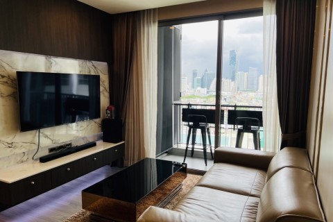 Code C20231000094.......The Room Sathorn - St.Louis สำหรับขาย, 2 ห้องนอน, 2 ห้องน้ำ, ชั้นสูง, แต่งคร