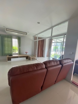 ให้เช่า บ้านเดี่ยว Fully furnished house corner unit for rent ภัสสร เพรสทีจ พัฒนาการ 250 ตรม. 60 ตร.