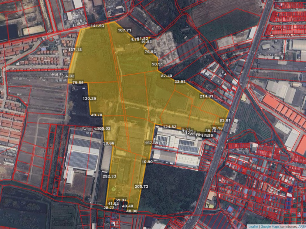 ขาย ที่ดิน ติดถ.เศรษฐกิจ 1 ริมถ.เศรษฐกิจ 1 ตรงข้าม มบ.เศรษฐกิจ 126 ไร่ 3 งาน 45.6 ตร.วา สามารถทำจัดส