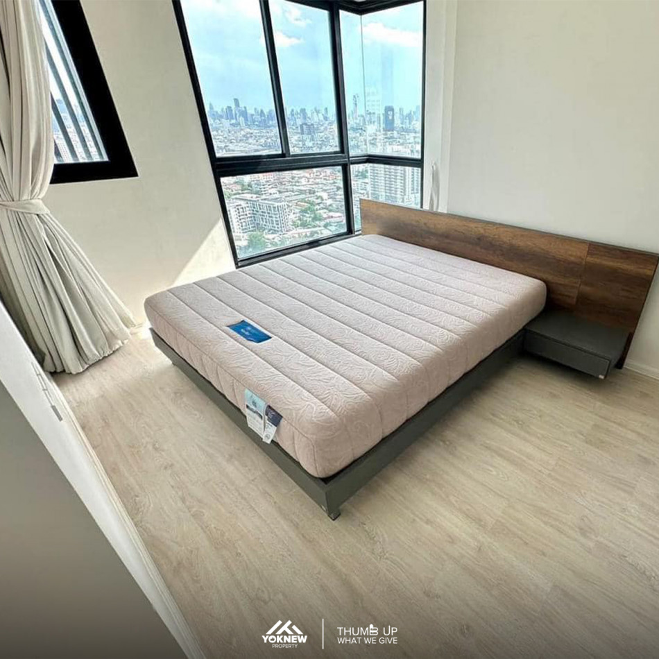 เช่าQuinn Condo ห้องใหม่ ห้องมุม 2 ห้องนอน 2 ห้องน้ำ  70 ตร.ม.